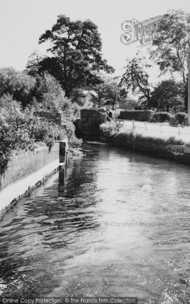 Photo of Alderholt, The River Allen c.1960