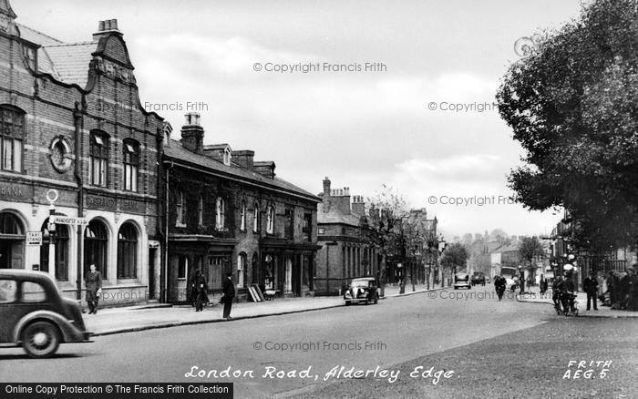 Photo of Alderley Edge, London Road c.1955