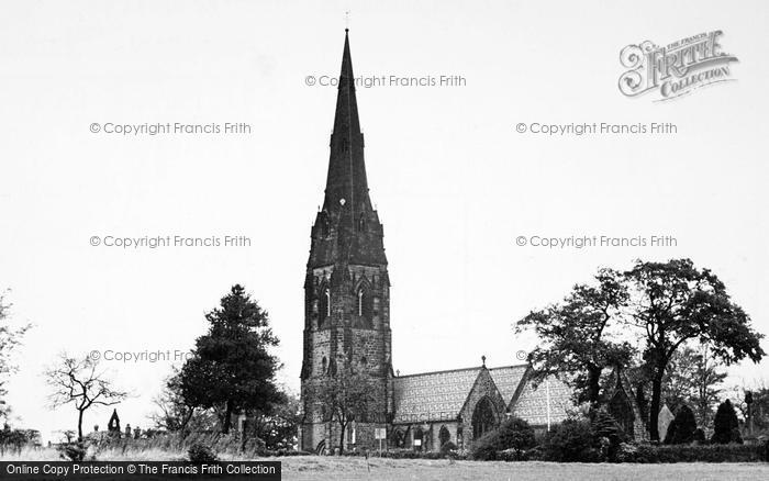 Photo of Alderley Edge, St Philip's Church c.1955