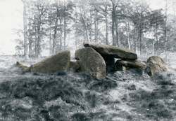 The Stone Table Of The Wizard 1896, Alderley Edge
