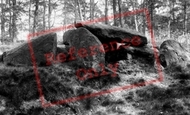 The Stone Table Of The Wizard 1896, Alderley Edge