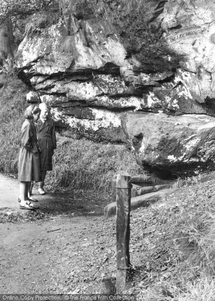 Photo of Alderley Edge, the Wizard's Well c1955