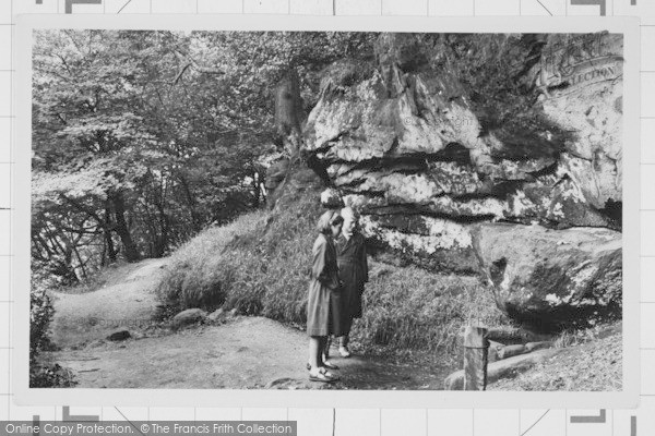 Photo of Alderley Edge, The Wizard's Well c.1955