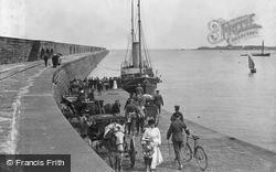 Arrival Of The Courier c.1916, Alderney