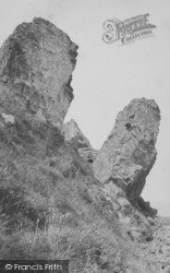 Hanging Rocks c.1900, Alderney