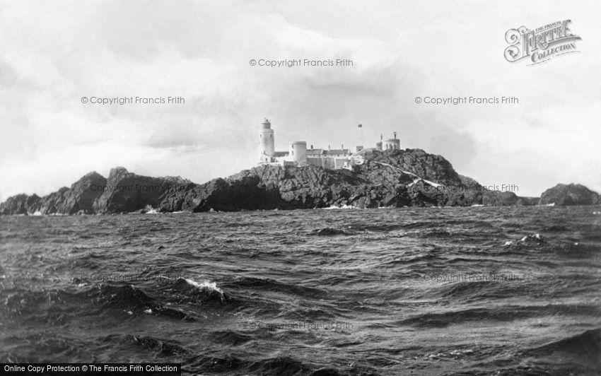 Alderney, the Casquets Lighthouse c1900