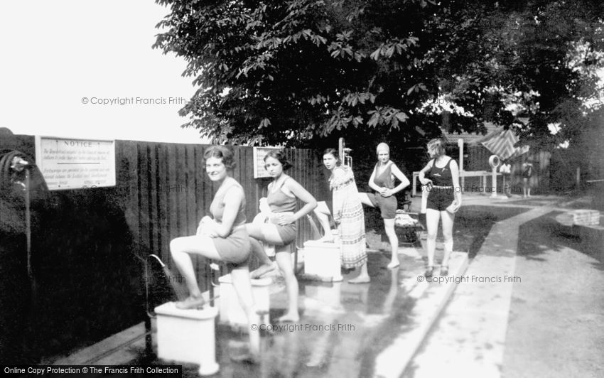 Aldershot, Bathing Pool, Feet First 1931