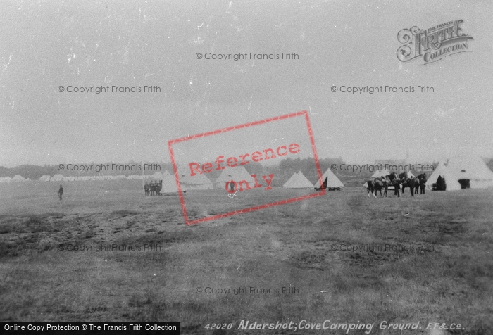 Photo of Aldershot, Cove Camping Ground 1898