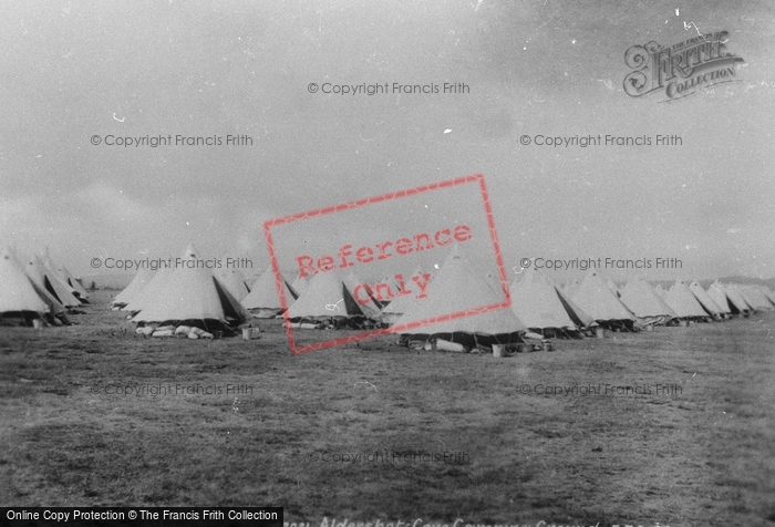 Photo of Aldershot, Cove Camping Ground  1898