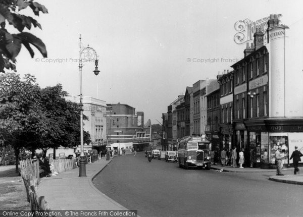 Photo of Aldershot, High Street c1955