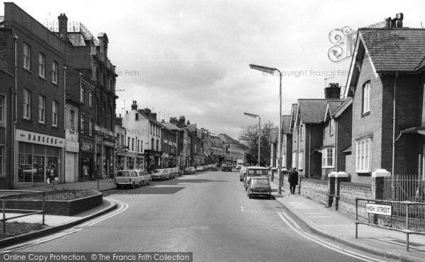 Photo of Aldershot, High Street c1965