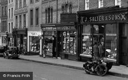 Shops In The High Street 1938, Aldershot