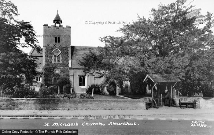Photo of Aldershot, St Michael's Church c.1960