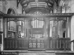 St Michael's Church, Interior 1931, Aldershot