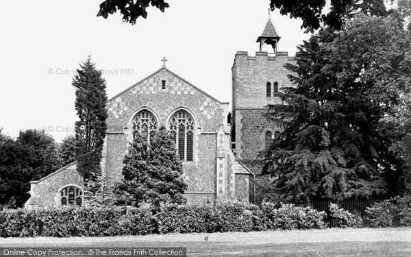 Photo of Aldershot, St Michael's Parish Church c1950