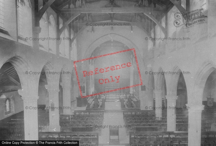 Photo of Aldershot, St Michael's Parish Church Interior 1923