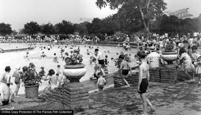 Photo of Aldershot, Swimming Pool c.1955