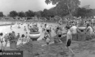 Aldershot, Swimming Pool c1955
