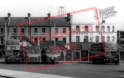 The Bus Station c.1965, Aldershot