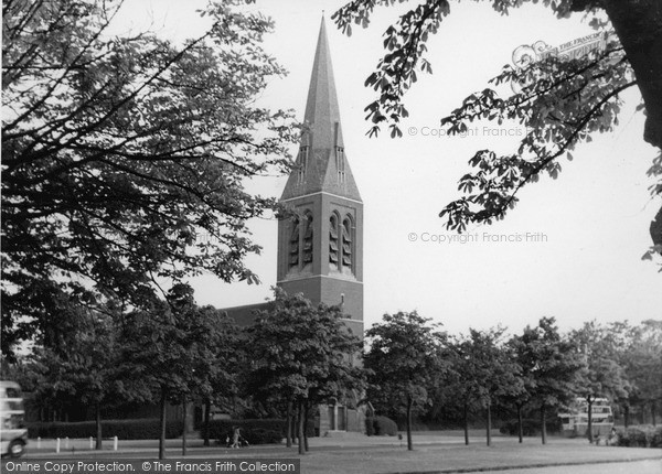Photo of Aldershot, The Church Of St George c.1955