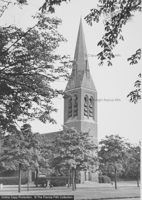 Photo of Aldershot, The Church Of St George c.1960