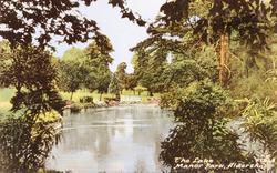 The Lake, Manor Park c.1955, Aldershot