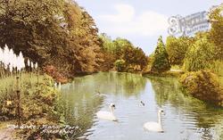 The Lake, Manor Park c.1965, Aldershot