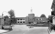 Aldershot, the Naafi Club c1960