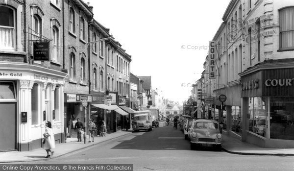 Photo of Aldershot, Union Street c.1965