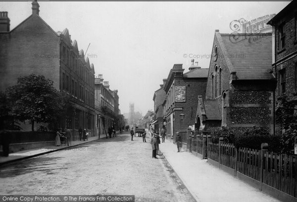 Photo of Aldershot, Victoria Road 1891