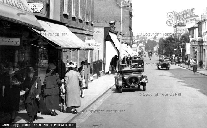 Photo of Aldershot, Victoria Road 1927