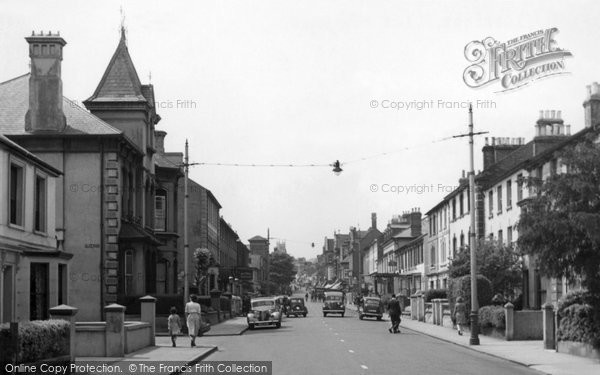 Photo of Aldershot, Victoria Road c1955
