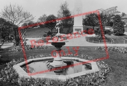 War Memorial, Municipal Gardens 1925, Aldershot