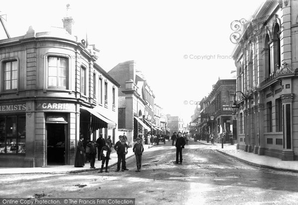 Photo of Aldershot, Wellington Street 1892
