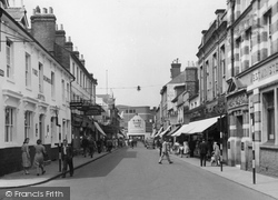 Wellington Street c.1955, Aldershot