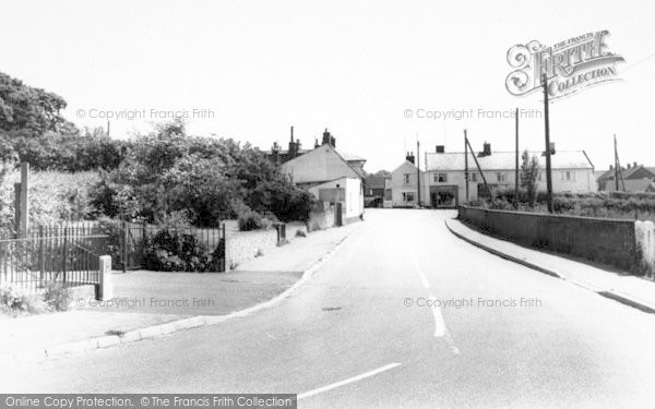 Photo of Alderton, The Village c.1965