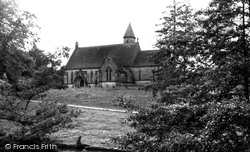 All Saints Church c.1955, Alderwasley