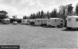 Pinehurst Holiday Caravan Park c.1960, Aldwick