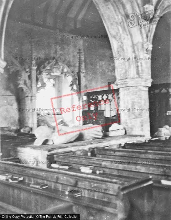 Photo of Aldworth, Church Interior 1950