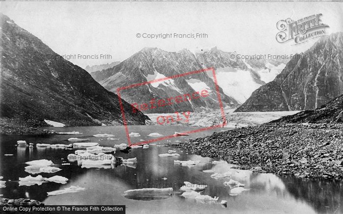 Photo of Aletsch Glacier, c.1875