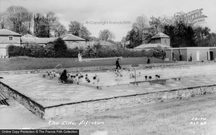 Photo of Alfreton, The Lido c.1965