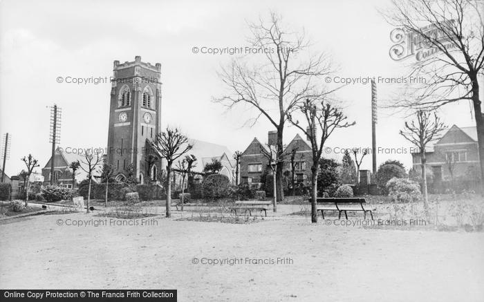 Photo of Alfreton, Watchorn Memorial Church c.1955