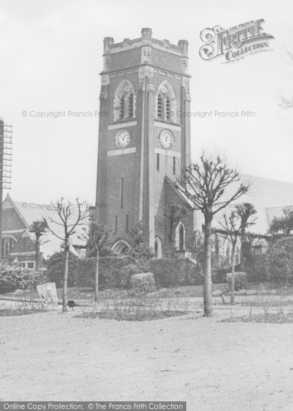 Photo of Alfreton, Watchorn Memorial Church c.1955