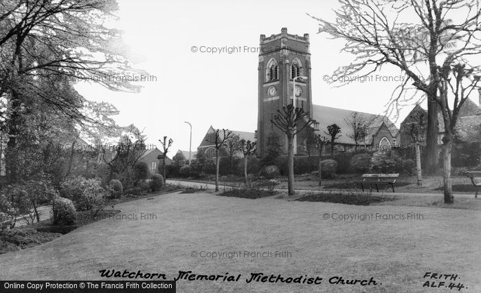 Photo of Alfreton, Watchorn Memorial Methodist Church c.1965