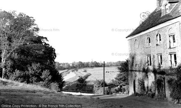 Photo of Alfriston, Burnt House and River Cuckmere c1960