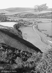 Cuckmere Valley From High And Over c.1960, Alfriston