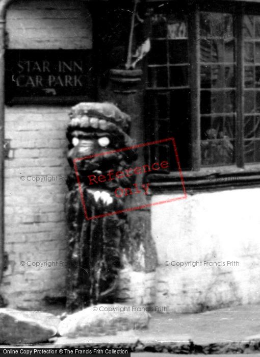 Photo of Alfriston, Figure Head, The Star Inn c.1958