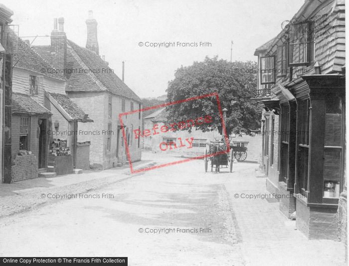 Photo of Alfriston, High Street 1897