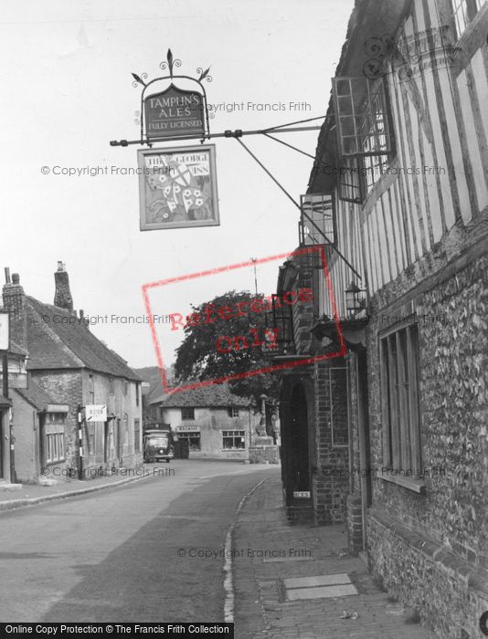Photo of Alfriston, High Street c.1955