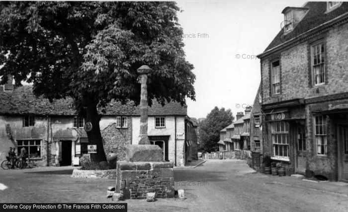 Photo of Alfriston, Market Cross c.1960